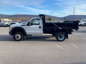 2011 FORD F450 SUPER DUTY REGULAR CAB 9FT DUMP TRUCK DUMP TRUCKS V10, 6.8 LITER 141" W.B. 2D - Eddies Auto Sales