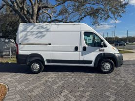 2018 RAM PROMASTER CARGO VAN CARGO V6, VVT, 3.6 LITER 1500 HIGH ROOF VAN 3D