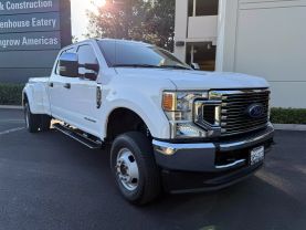 2021 FORD F350 SUPER DUTY CREW CAB PICKUP V8, TURBO DIESEL, 6.7 LITER XLT PICKUP 4D 8 FT