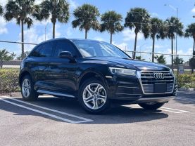 2018 AUDI Q5 SUV 4-CYL, TURBO, 2.0 LITER PREMIUM W/TECHNOLOGY VALUE PKG SPORT UTILITY 4D