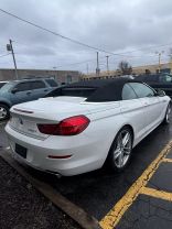 2012 BMW 6 SERIES CONVERTIBLE V8, TWIN TURBO, 4.4 LITER 650I CONVERTIBLE 2D