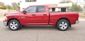2009 DODGE RAM 1500 QUAD CAB PICKUP V8, HEMI, 5.7 LITER LARAMIE PICKUP 4D 6 1/4 FT at The One Autosales Inc in Phoenix , AZ 85022  33.60461470880989, -112.03641575767358