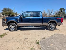 2020 FORD F250 SUPER DUTY CREW CAB PICKUP V8, TURBO DIESEL, 6.7 LITER KING RANCH PICKUP 4D 6 3/4 FT