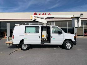 2010 FORD E350 SUPER DUTY 34FT BUCKET VAN VERSALIFT VANTEL 29-N BUCKET TRUCKS V8, 5.4 LITER VAN 3D - Eddies Auto Sales