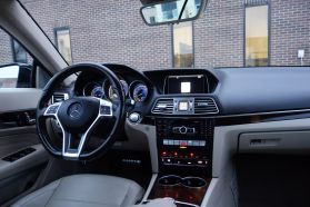 2015 MERCEDES-BENZ E-CLASS CONVERTIBLE V6, TWIN TURBO, 3.0L E 400 CABRIOLET 2D