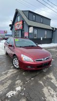 2006 HONDA ACCORD SEDAN V6, VTEC, 3.0 LITER EX-L SEDAN 4D