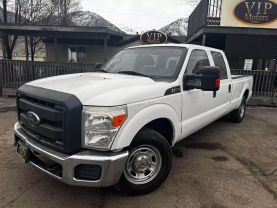 2015 FORD F250 SUPER DUTY CREW CAB PICKUP V8, FLEX FUEL, 6.2 LITER XL PICKUP 4D 8 FT