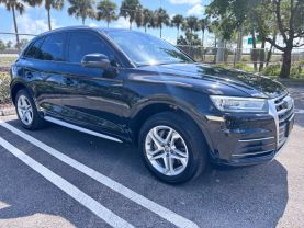 2018 AUDI Q5 SUV 4-CYL, TURBO, 2.0 LITER PREMIUM W/TECHNOLOGY VALUE PKG SPORT UTILITY 4D