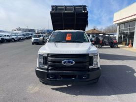 2019 FORD F350 SUPER DUTY REGULAR CAB 12FT FLATBED DUMP TRUCK DUMP TRUCKS V8,  6.2 LITER XL 2D - Eddies Auto Sales