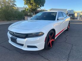 2015 DODGE CHARGER SEDAN V6, 3.6 LITER SE SEDAN 4D at The One Autosales Inc in Phoenix , AZ 85022  33.60461470880989, -112.03641575767358