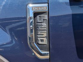 2020 FORD F250 SUPER DUTY CREW CAB PICKUP V8, TURBO DIESEL, 6.7 LITER KING RANCH PICKUP 4D 6 3/4 FT