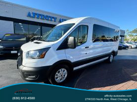 2023 FORD TRANSIT 350 PASSENGER VAN PASSENGER V6, ECOBOOST, TWIN TURBO, 3.5 LITER XL W/MEDIUM ROOF VAN 3D