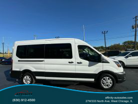 2023 FORD TRANSIT 350 PASSENGER VAN PASSENGER V6, ECOBOOST, TWIN TURBO, 3.5 LITER XL W/MEDIUM ROOF VAN 3D