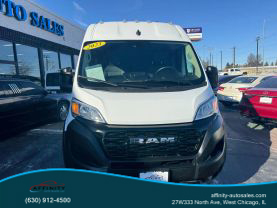 2023 RAM PROMASTER CARGO VAN CARGO V6, VVT, 3.6 LITER 2500 HIGH ROOF VAN 3D