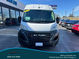 2023 RAM PROMASTER CARGO VAN CARGO V6, VVT, 3.6 LITER 2500 HIGH ROOF VAN 3D