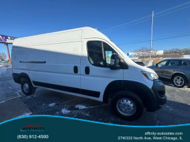 2023 RAM PROMASTER CARGO VAN CARGO V6, VVT, 3.6 LITER 2500 HIGH ROOF VAN 3D