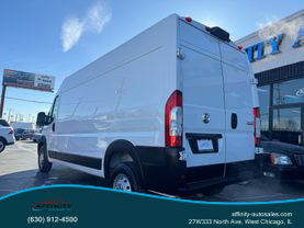 2023 RAM PROMASTER CARGO VAN CARGO V6, VVT, 3.6 LITER 2500 HIGH ROOF VAN 3D
