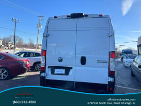 2023 RAM PROMASTER CARGO VAN CARGO V6, VVT, 3.6 LITER 2500 HIGH ROOF VAN 3D