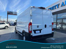 2023 RAM PROMASTER CARGO VAN CARGO V6, VVT, 3.6 LITER 2500 HIGH ROOF VAN 3D