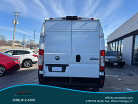 2023 RAM PROMASTER CARGO VAN CARGO V6, VVT, 3.6 LITER 2500 HIGH ROOF VAN 3D