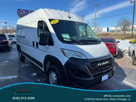 2023 RAM PROMASTER CARGO VAN CARGO V6, VVT, 3.6 LITER 2500 HIGH ROOF VAN 3D