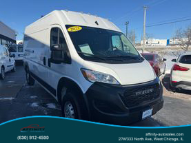 2023 RAM PROMASTER CARGO VAN CARGO V6, VVT, 3.6 LITER 2500 HIGH ROOF VAN 3D