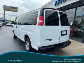 2014 CHEVROLET EXPRESS 1500 PASSENGER PASSENGER V8, FLEX FUEL, 5.3 LITER LS VAN 3D