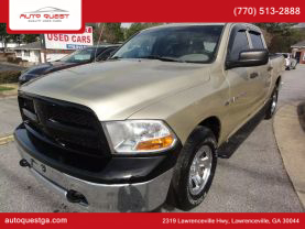 2011 DOGE RAM 1500 CREW CAB PICKUP V8, HEMI, 5.7 LITER ST PICKUP 4D 5 1/2 FT