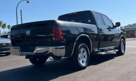 2011 RAM 1500 QUAD CAB PICKUP BLACK AUTOMATIC -  V & B Auto Sales