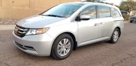 2014 HONDA ODYSSEY VAN V6, I-VTEC, 3.5 LITER EX-L MINIVAN 4D at The One Autosales Inc in Phoenix , AZ 85022  33.60461470880989, -112.03641575767358