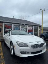 2012 BMW 6 SERIES CONVERTIBLE V8, TWIN TURBO, 4.4 LITER 650I CONVERTIBLE 2D