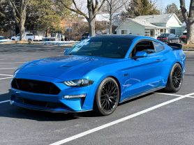 2020 FORD MUSTANG COUPE BLUE AUTOMATIC - Capital City Auto