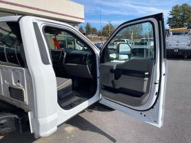 2019 FORD F350 SUPER DUTY REGULAR CAB 12FT FLATBED DUMP TRUCK DUMP TRUCKS V8,  6.2 LITER XL 2D - Eddies Auto Sales