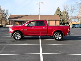 2015 RAM 1500 CREW CAB PICKUP DEEP CHERRY RED CRYSTAL PEARLCOAT AUTOMATIC - Capital City Auto