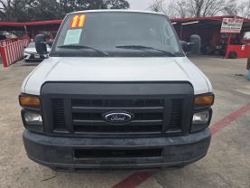 2011 FORD E150 CARGO CARGO V8, FLEX FUEL, 4.6 LITER VAN 3D