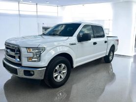 2017 FORD F150 SUPERCREW CAB PICKUP V8, FLEX FUEL, 5.0 LITER XL PICKUP 4D 5 1/2 FT