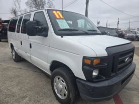 2011 FORD E150 CARGO CARGO V8, FLEX FUEL, 4.6 LITER VAN 3D