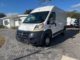 2018 RAM PROMASTER CARGO VAN CARGO V6, VVT, 3.6 LITER 1500 HIGH ROOF VAN 3D