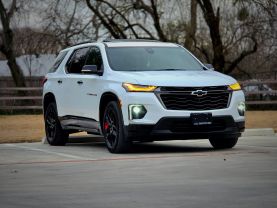 2022 CHEVROLET TRAVERSE SUV V6, 3.6 LITER PREMIER SPORT UTILITY 4D