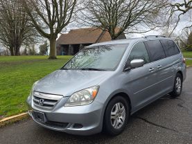 2005 HONDA ODYSSEY VAN V6, VTEC, 3.5 LITER EX MINIVAN 4D