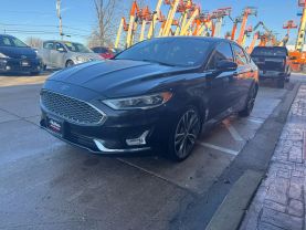 2019 FORD FUSION SEDAN 4-CYL, ECOBOOST, TURBO, 2.0 LITER TITANIUM SEDAN 4D