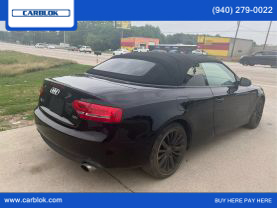 2011 AUDI A5 CONVERTIBLE 4-CYL, TURBO, 2.0 LITER 2.0T PREMIUM CABRIOLET 2D
