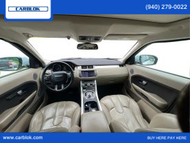 2013 LAND ROVER RANGE ROVER EVOQUE SUV 4-CYL, TURBO, 2.0 LITER PURE PREMIUM SPORT UTILITY 4D