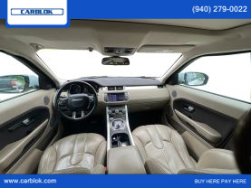2013 LAND ROVER RANGE ROVER EVOQUE SUV 4-CYL, TURBO, 2.0 LITER PURE PREMIUM SPORT UTILITY 4D
