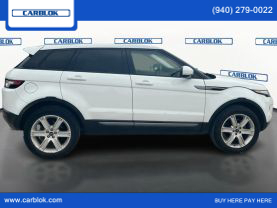 2013 LAND ROVER RANGE ROVER EVOQUE SUV 4-CYL, TURBO, 2.0 LITER PURE PREMIUM SPORT UTILITY 4D