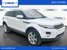 2013 LAND ROVER RANGE ROVER EVOQUE SUV 4-CYL, TURBO, 2.0 LITER PURE PREMIUM SPORT UTILITY 4D