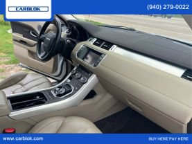 2013 LAND ROVER RANGE ROVER EVOQUE SUV 4-CYL, TURBO, 2.0 LITER PURE PREMIUM SPORT UTILITY 4D