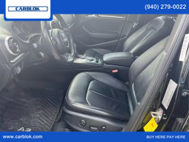 2015 AUDI A3 SEDAN 4-CYL, TURBO, 2.0 LITER PREMIUM PLUS SEDAN 4D