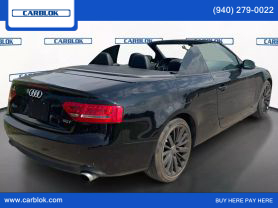 2011 AUDI A5 CONVERTIBLE 4-CYL, TURBO, 2.0 LITER 2.0T PREMIUM CABRIOLET 2D