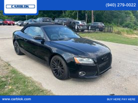 2011 AUDI A5 CONVERTIBLE 4-CYL, TURBO, 2.0 LITER 2.0T PREMIUM CABRIOLET 2D